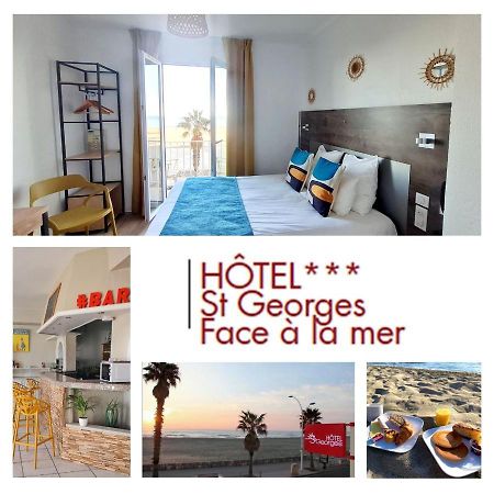 Hotel Saint Georges, Face A La Mer Canet-en-Roussillon Exterior photo